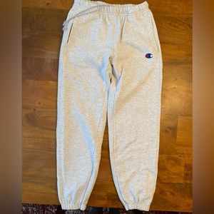 CHAMPION Women’s XS light grey sweatpants. Perfect Condition.